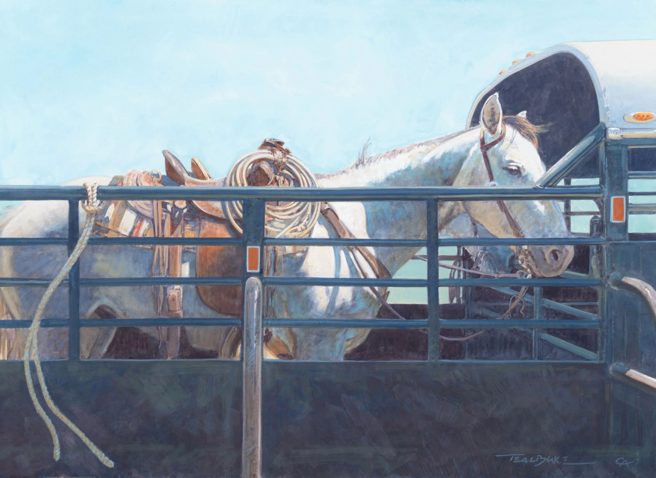 Cowpunchers Lullaby - Print — Teal Blake